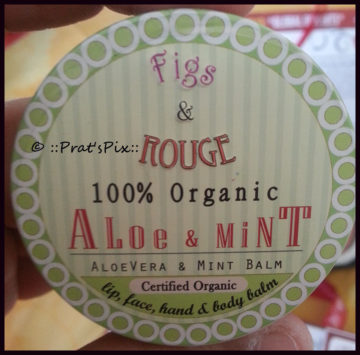 Aloe and Mint lip balm